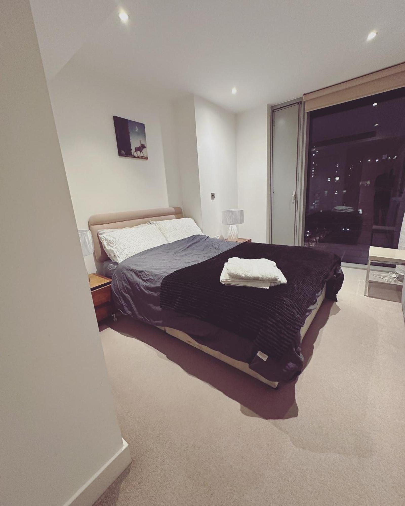 Modern 1 Bed Apartment At Heart Of Canary Wharf 런던 외부 사진